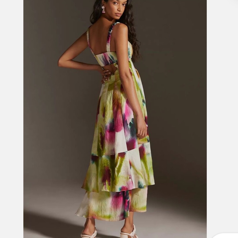 Anthropologie dress size 6 worn once